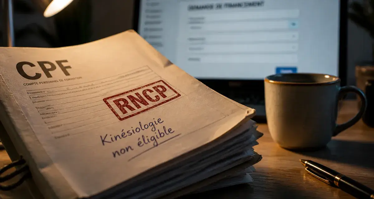 Formation kinésiologie éligible cpf : CPF exclu