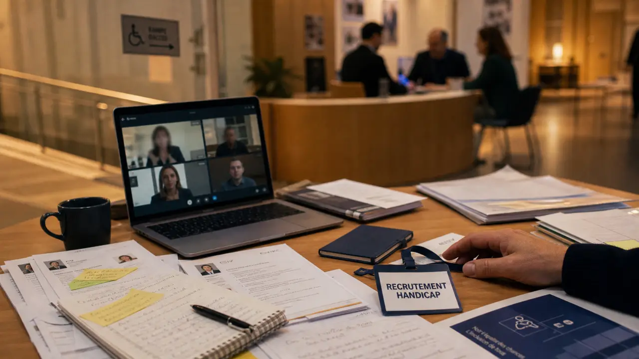 Recrutement handicap : entretien à distance