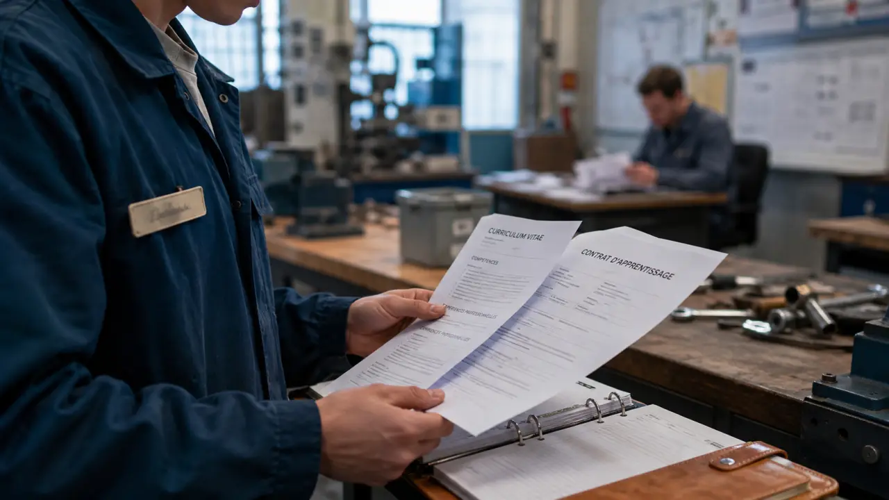 Bac pro alternance : contrat d’apprentissage en CFA, CV et dossier