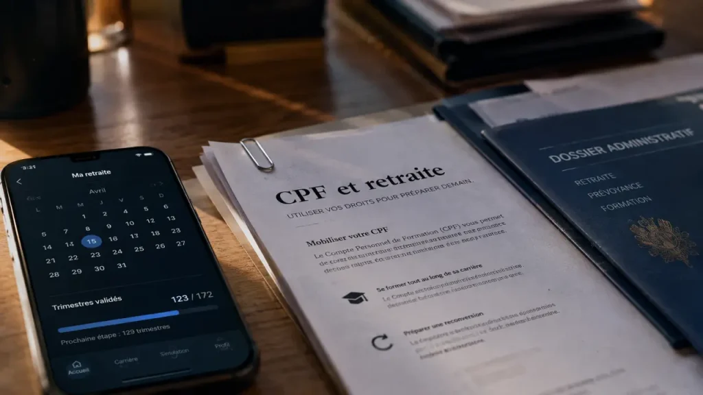 CPF et retraite : jusqu’à quand utiliser ses droits avant la liquidation ?