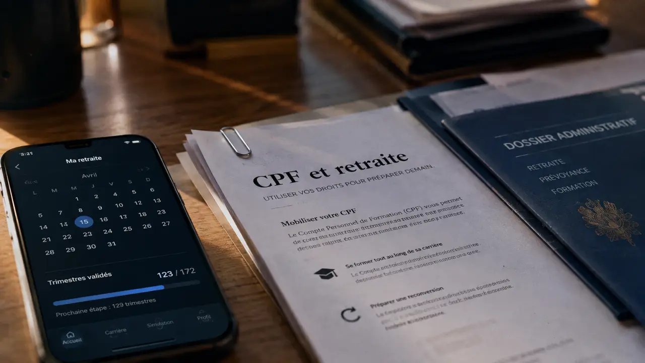 Compte formation et retraite : jusqu’à quand utiliser ses droits CPF avant liquidation
