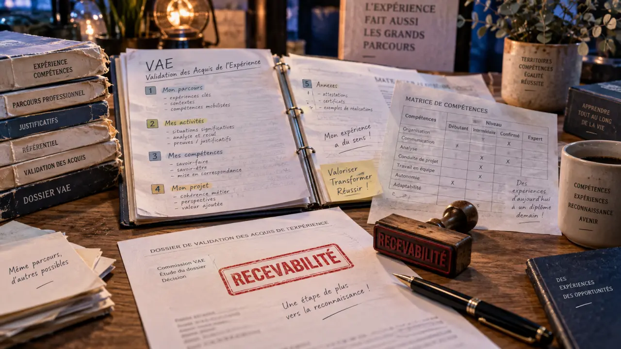 Dossier pour une VAE : recevez l’erreur qui empêche le jury