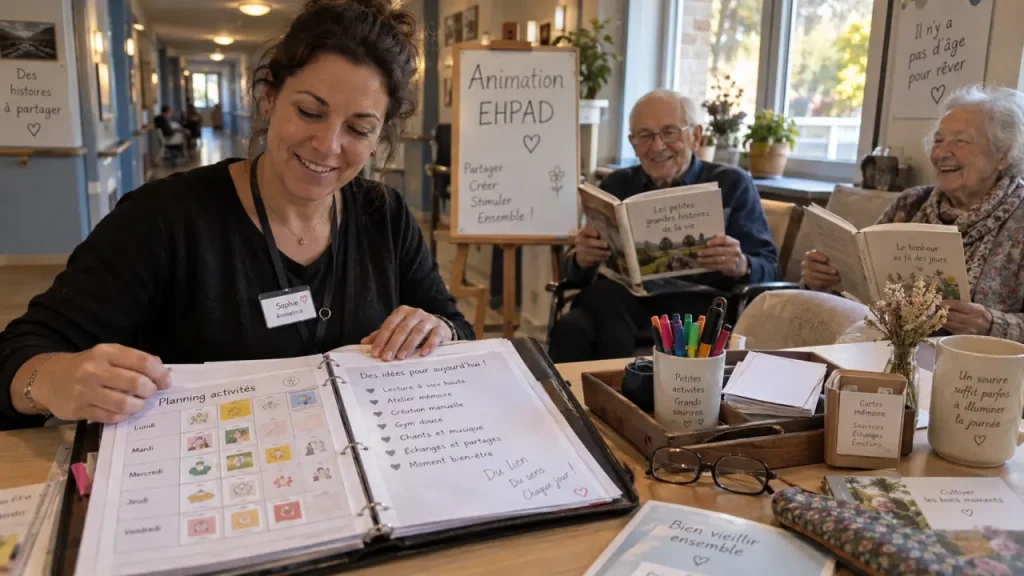 Se reconvertir comme animateur en maison de retraite : un métier humain, mais loin de se limiter aux activités